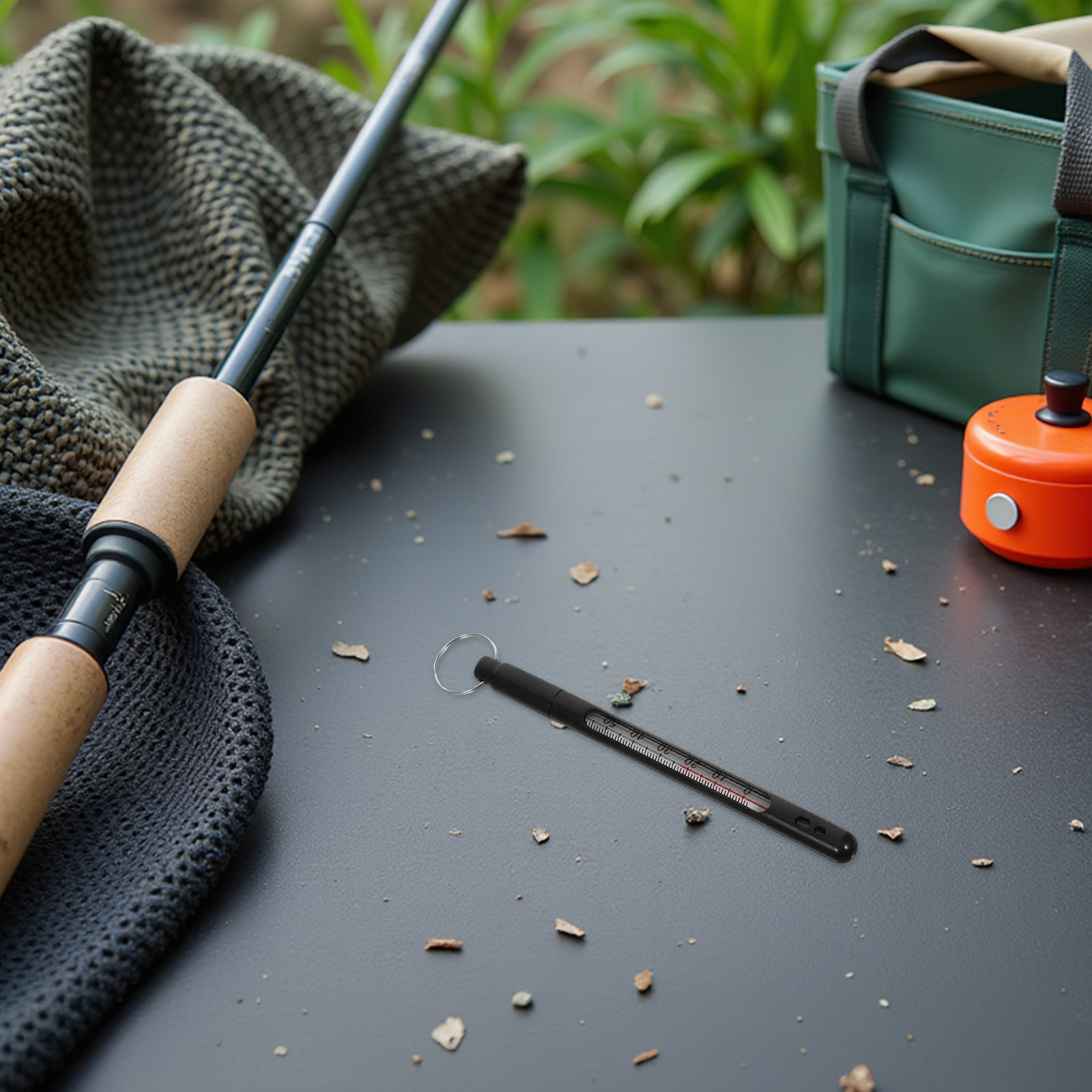 Fishing Rod Fly - Termometr do wody wędkarskiej, wykonany z