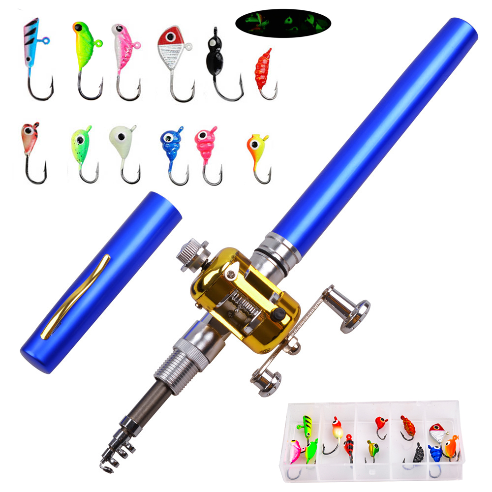 Fishing Rod Ice - Mini wędka do wędkowania podlodowego Combo
