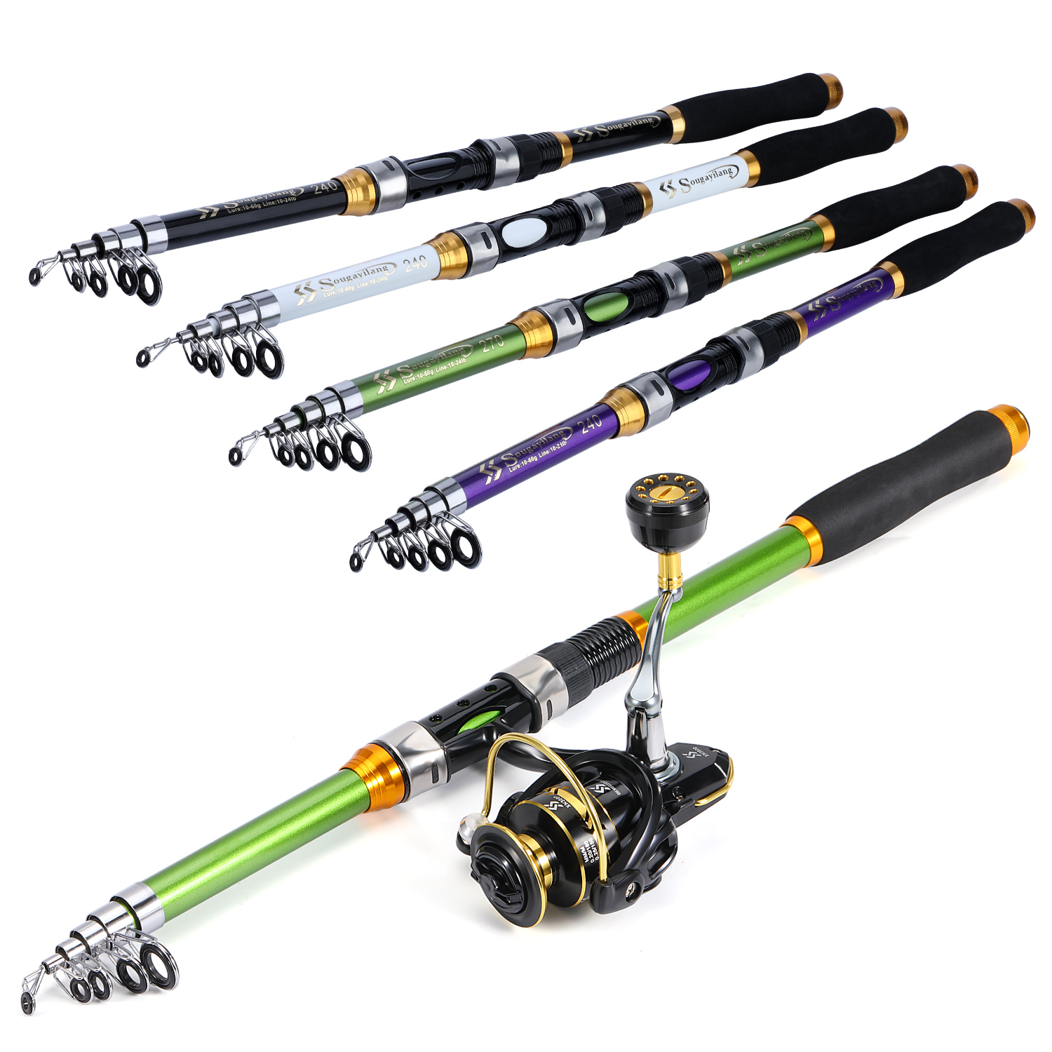 Zestaw wędki spinningowej i ko – Fishing Rod Spinning recenzja i cena