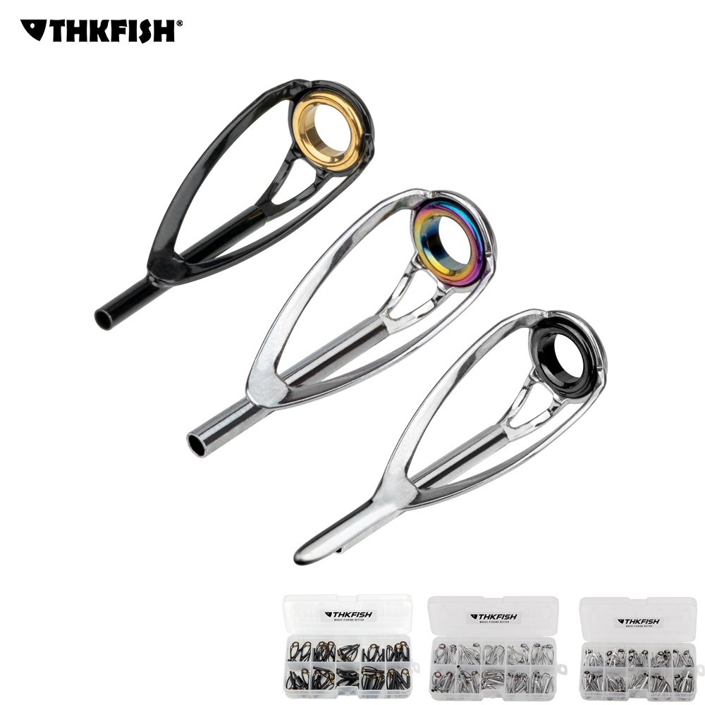 THKFISH 50 sztuk wędki topy ze – Fishing Rod Tip Replacement recenzja i cena