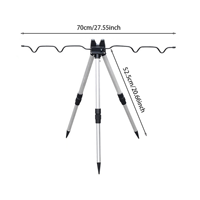 1 szt. Teleskopowy uchwyt ze s – Fishing Rod Casting recenzja i cena
