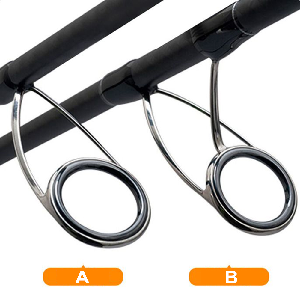 9 szt Prowadnica wędki Pierści – Fishing Rod Tip Replacement recenzja i cena