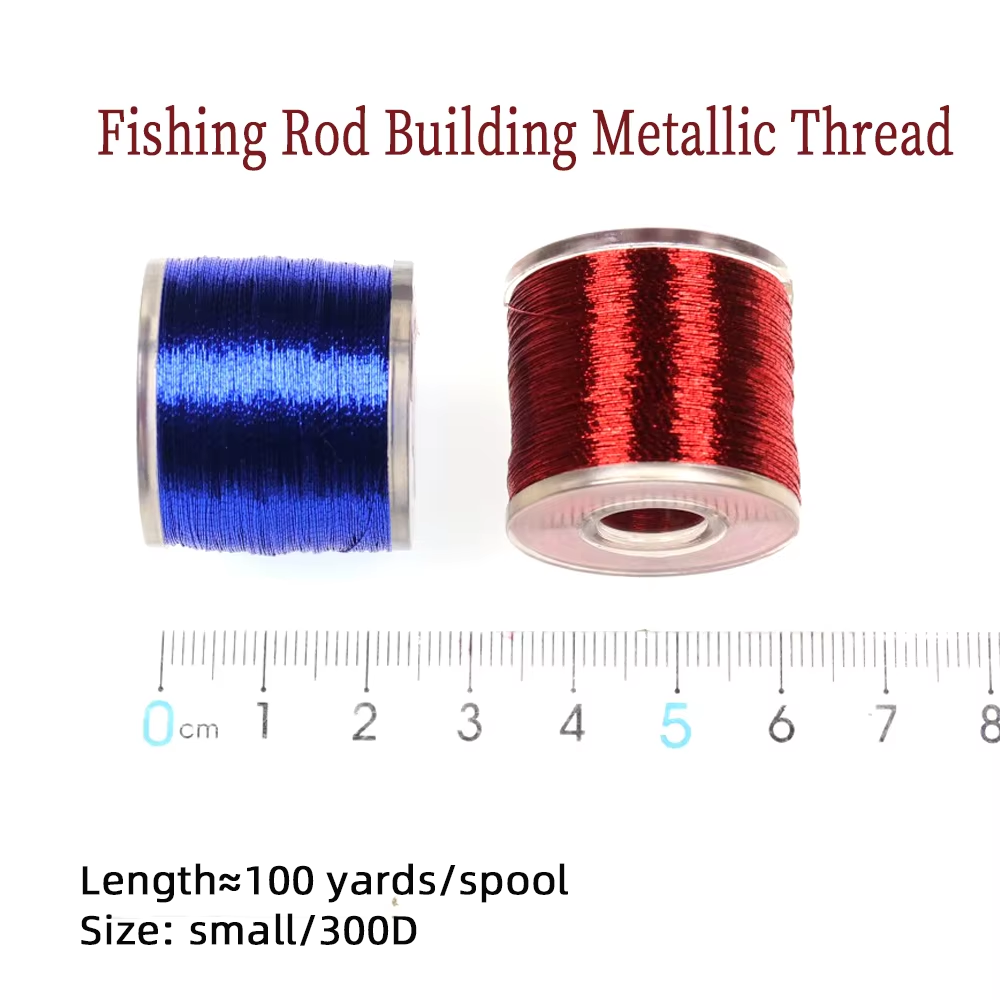 100 jardów metalicznych nici d – Fishing Rod Building Kit recenzja i cena
