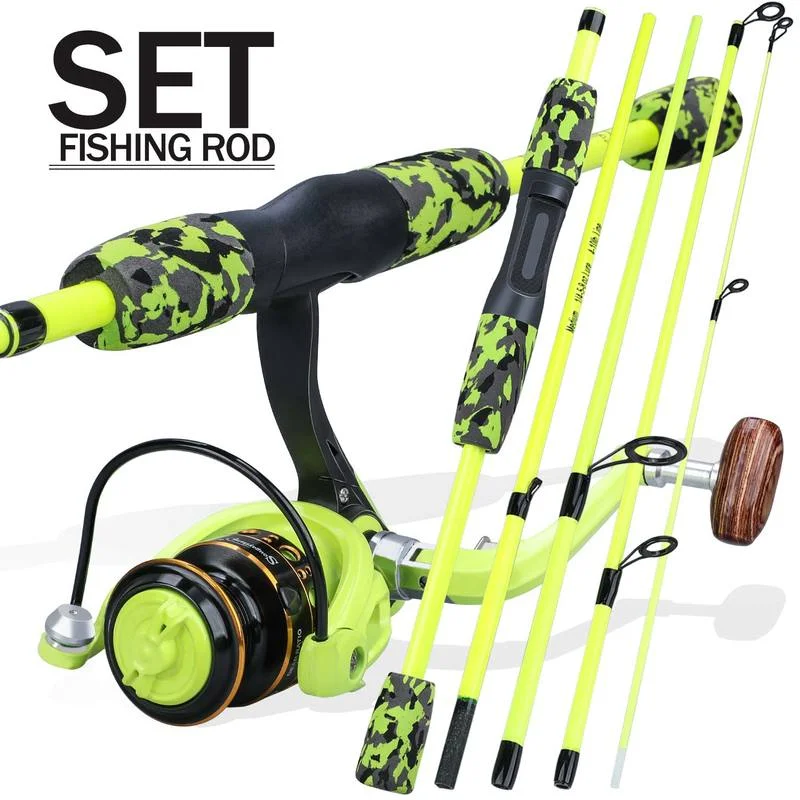 Sougayilang Przenośny 5-części – Fishing Rod Spinning recenzja i cena