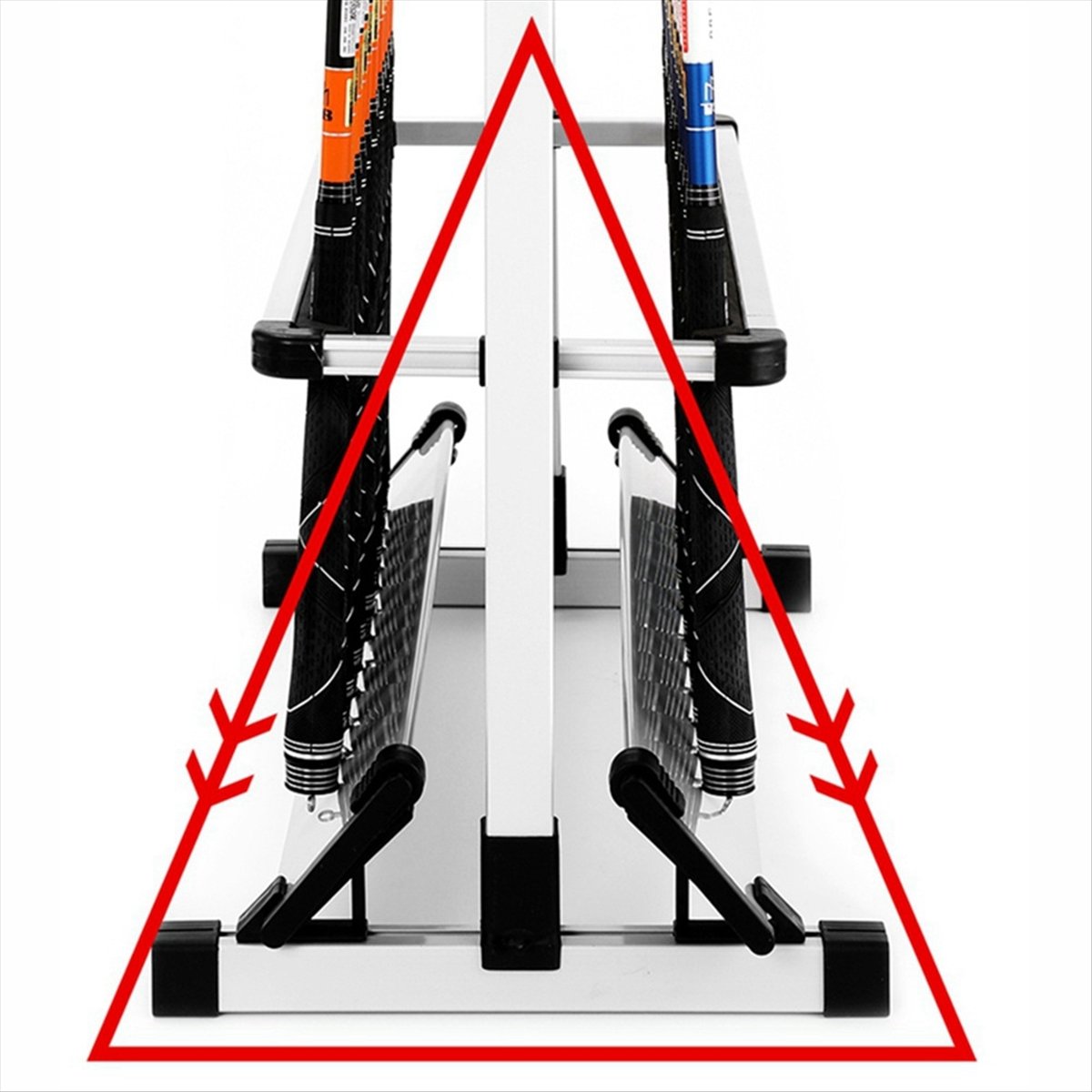 ABST Aluminiowy Stojak na Wędk – Fishing Rod Rack recenzja i cena